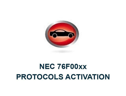 Master Protocols activation for NEC 76F00xx Toyota microprocessor - Alientech UK - ALIENTECH AUTHORIZED DEALER