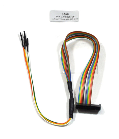 K-Tag Infineon Tricore MED GPT Cable for Bosch MED17 GPT ECUs - Alientech UK - ALIENTECH AUTHORIZED DEALER