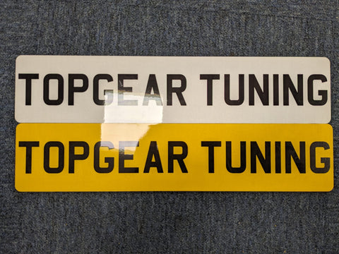 Topgear Tuning VRM plates