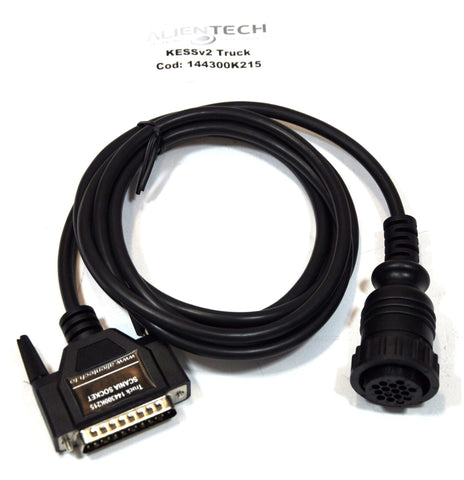 Kess V2 SCANIA 16 Pin Truck Cable - Alientech UK - ALIENTECH AUTHORIZED DEALER