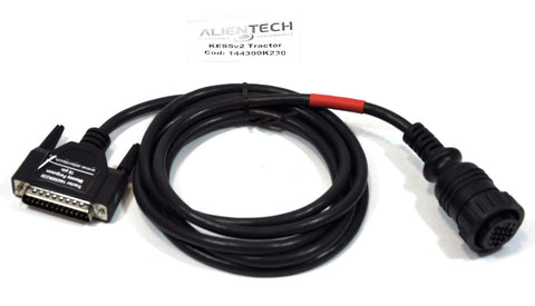 Kess V2 Agriculture Massey Ferguson 16 pin Tractor Cable - Alientech UK - ALIENTECH AUTHORIZED DEALER