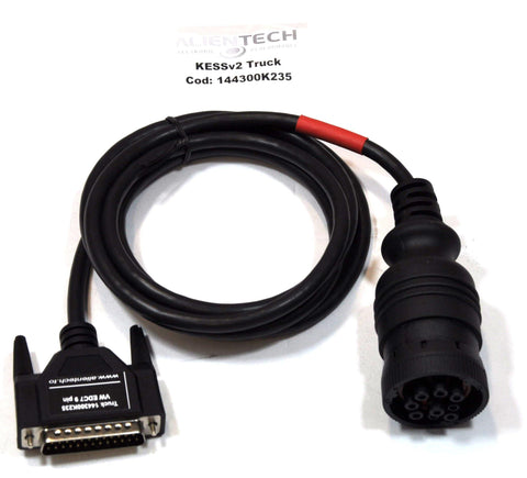 Kess V2 VW TRUCK 9 Pin Cable BOSCH ECU (EC7C1/C2) - Alientech UK - ALIENTECH AUTHORIZED DEALER