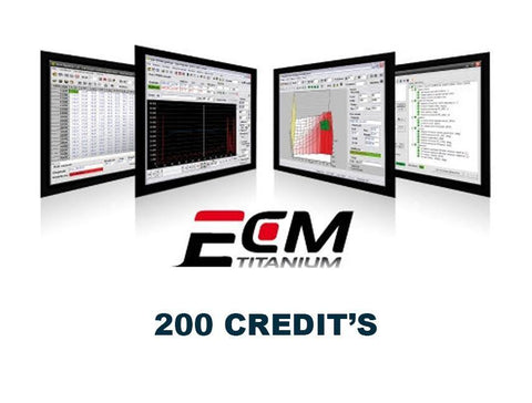 ECM Titanium - Download Credit's ( 200 Credit's ) - Alientech UK - ALIENTECH AUTHORIZED DEALER